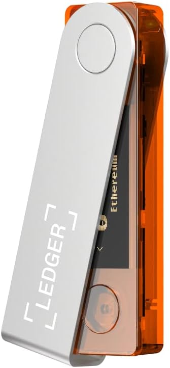 Ledger Nano X Crypto Hardware Wallet (Blazing-Orange) – Bluetooth – The Best Way to securely Buy, Manage and Grow All Your Digital Assets Review