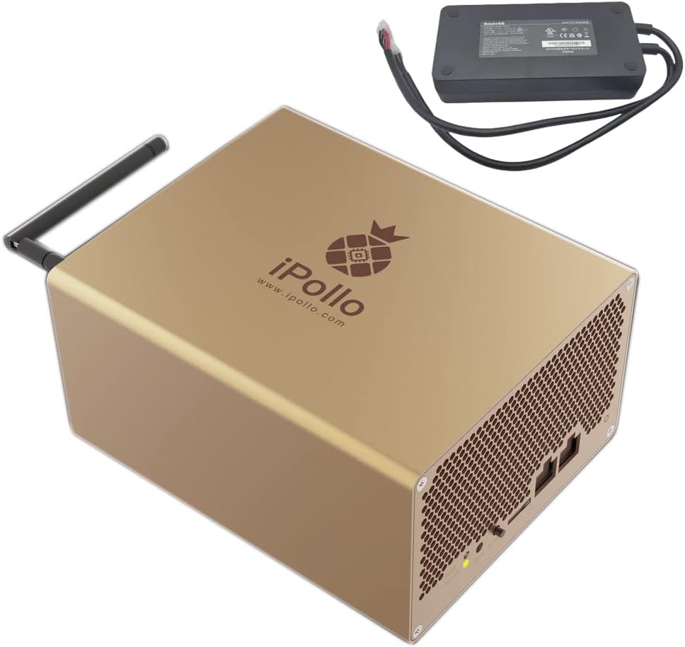 iPollo V1 Mini Classic Ethereum Classic (ETC) Miner 280MH/s 220W Crypto Currency with PSU Ready Stock