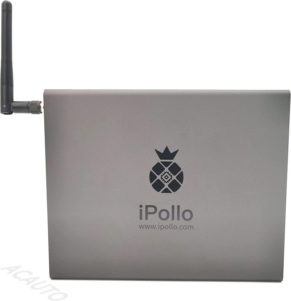 New iPollo V1 Mini SE Plus Miner 400MH/s 232W Crypto ETC, ETHW, ETHF WiFi Version with PSU Ready Stock