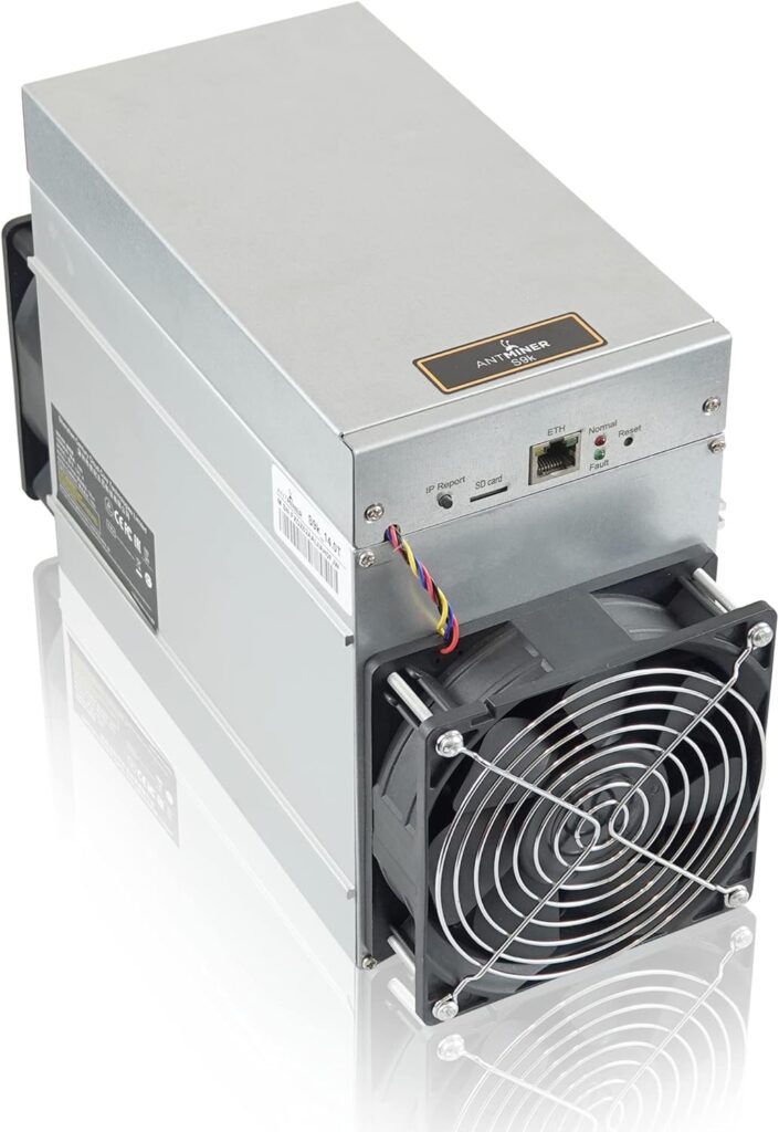 S9K 14T Bitcoin Miner: Professional ASIC BTC Mining Machine, Energy-Efficient, 1190W Power Consumption