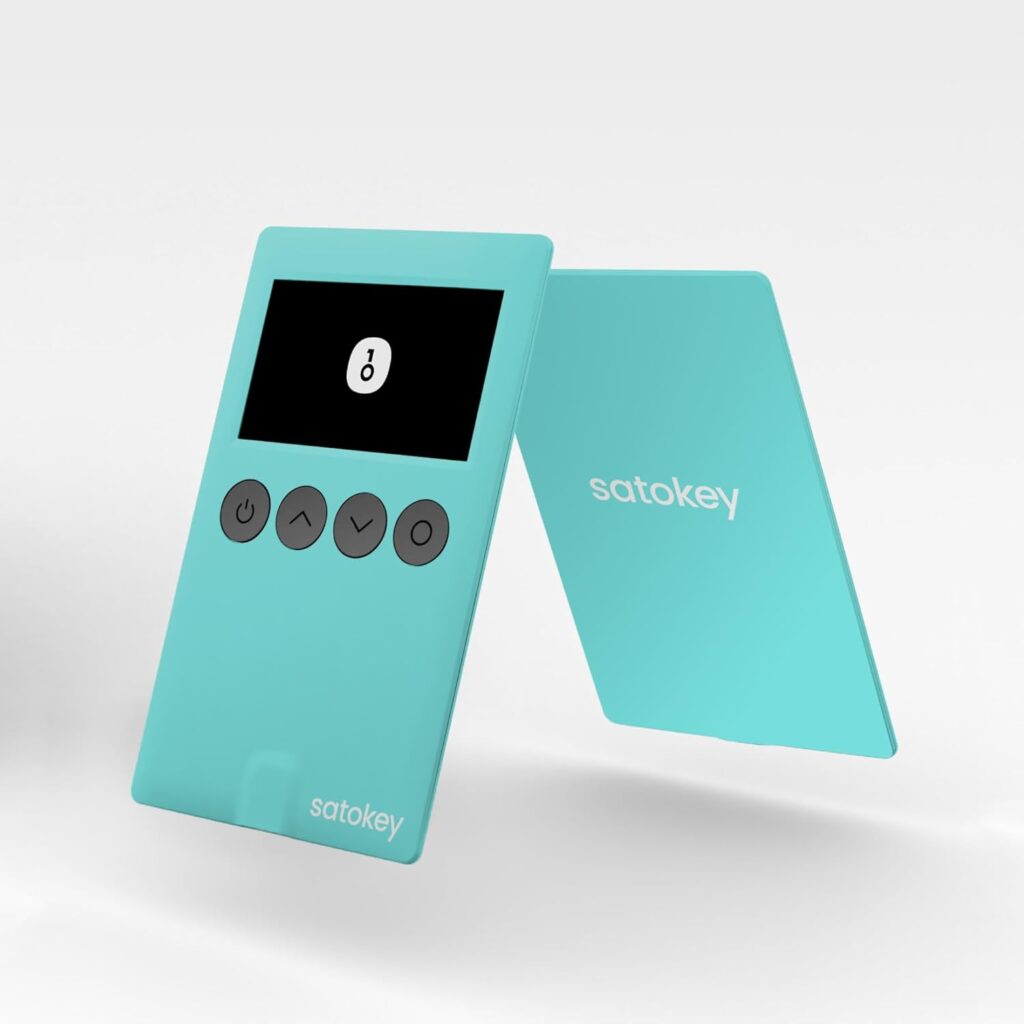 Satokey Classic Co-Branded Version - Crypto Hardware Wallet, USB-C/Bluetooth