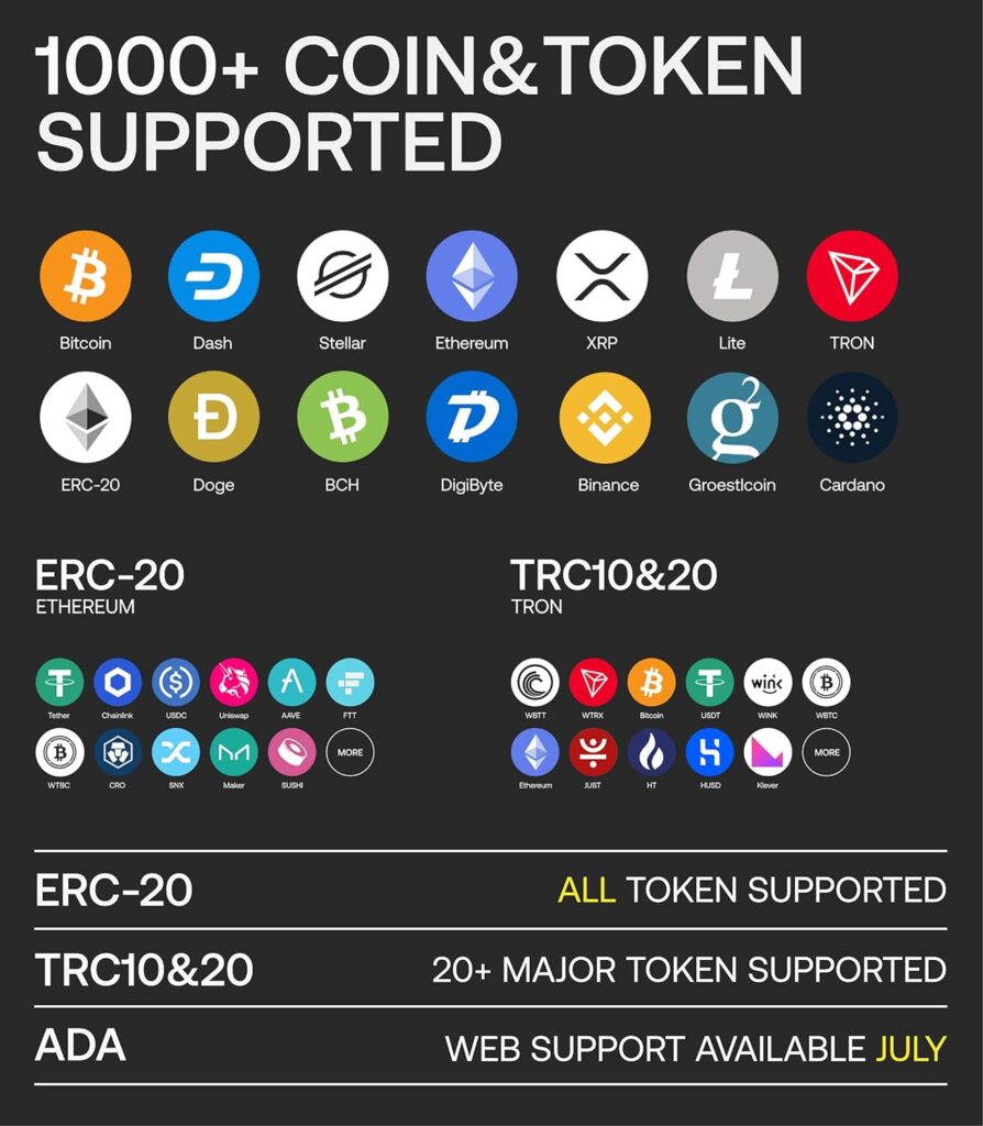 SecuX Crypto Wallet Bundle - V20 + W10 Hardware Wallet - w/ Touch Screen, USB  NFT Support - Easily Manager Your Bitcoin, Ethereum, BTC, ETH, LTC, Doge, BNB, Dash, XLM, ERC20, BSC and More