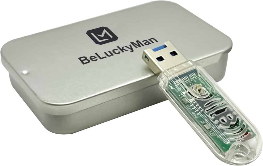 Solo Miner Lucky Miner LV03 USB Nerdminer V3 Bitcoin Miner Lottery Miner with Mini Display Mini asic Miner Crypto Miner