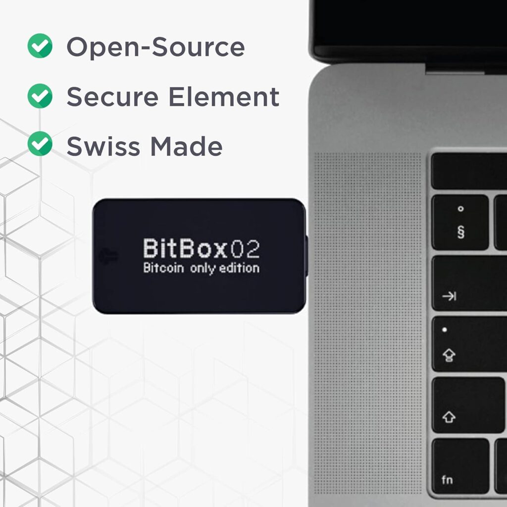 Billfodl [BUNDLE] Bitbox02 MULTI-Coin Hardware Wallet for Seed Words BackUp | The Best Crypto Wallet + Cold Wallet for Crypto Compatible with BIP39 Wallets. Store your Bitcoin