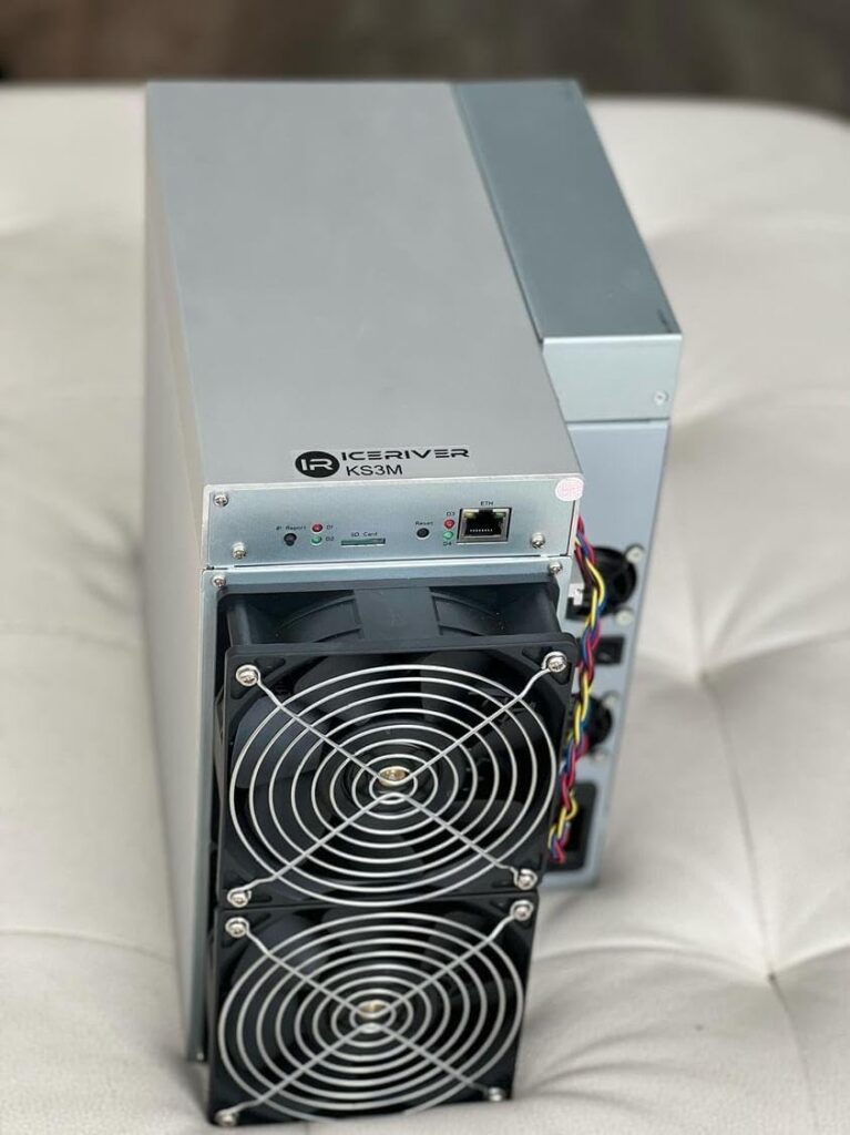 Iceriver KS3M Kaspa Miner 6TH 3400W KAS Crypto ASIC Includes Power Supply Ready Ship in Stock Now