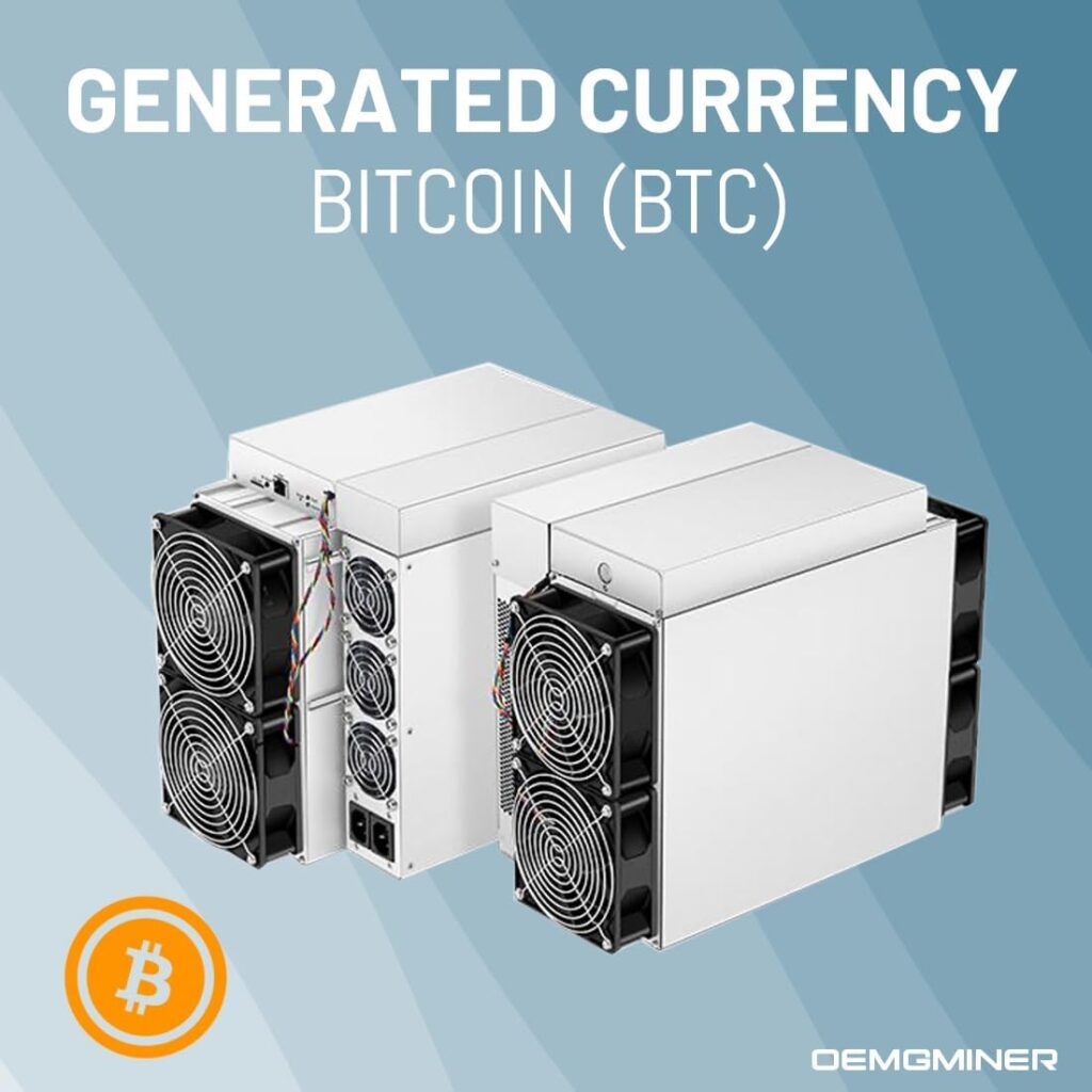 New Bitmain Antminer S19j Pro+ 117T 3218W Asic Miner Crypto BTC Bitcoin Miner by OEMGMINER (Antminer S19j pro+ 117T)