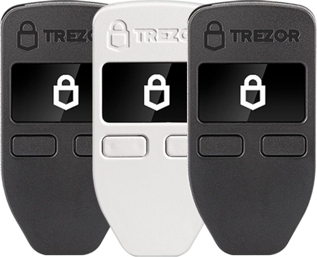 3X Trezor Model One - The Original Cryptocurrency Hardware Wallet