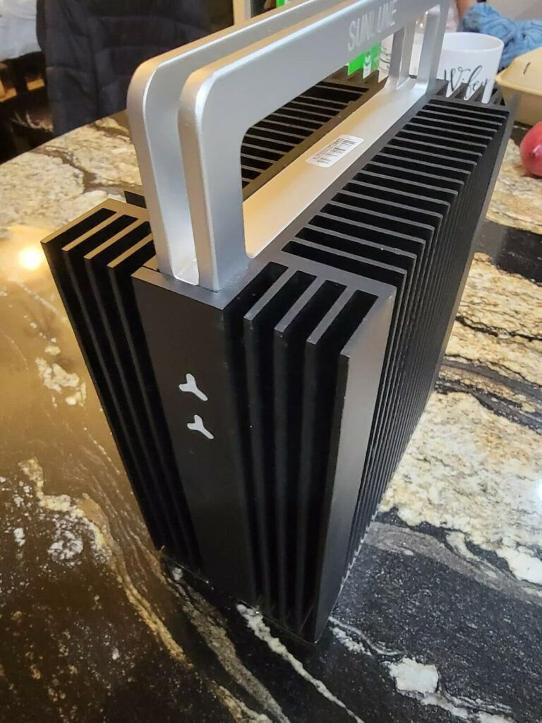 Jasminer X4 Brick ETHASH ETH Crypto ASIC Miner with PSU Silent Quiet Ethereum 30W