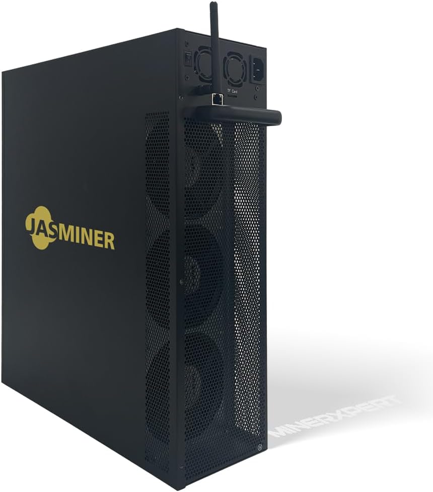 New Jasminer X16-Q 1950MH 620W 8G Miner ETC Ethereum Classic Octa ETHF ZIL High throughput 3U Ultra Silence Server Wi-Fi Version Compatible with 100V-240V Power Supply(1950M)