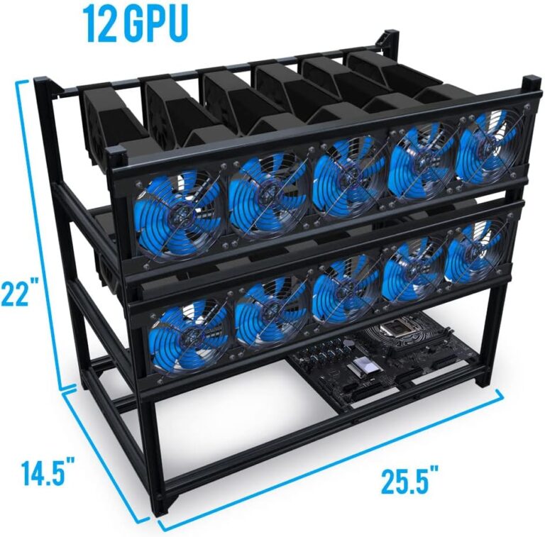 Kingwin Miner Rig Case Frame 12 GPU Review